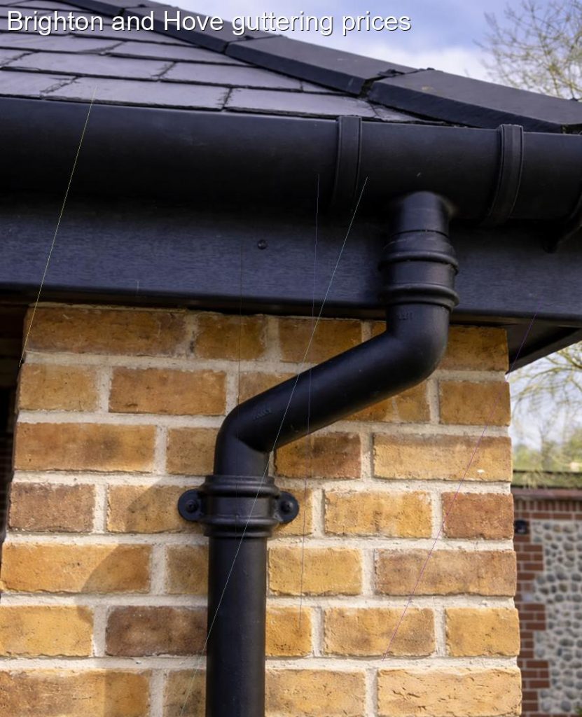 Brighton and Hove guttering prices