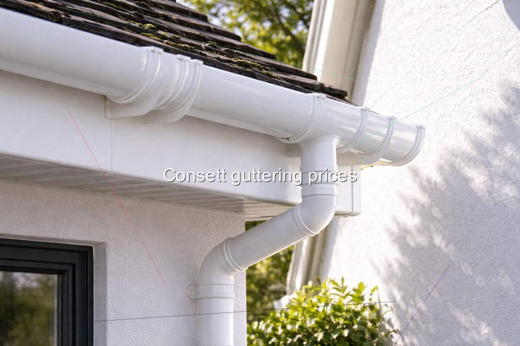 Consett guttering prices