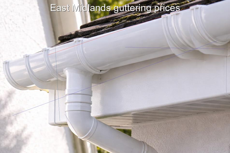 East Midlands guttering prices