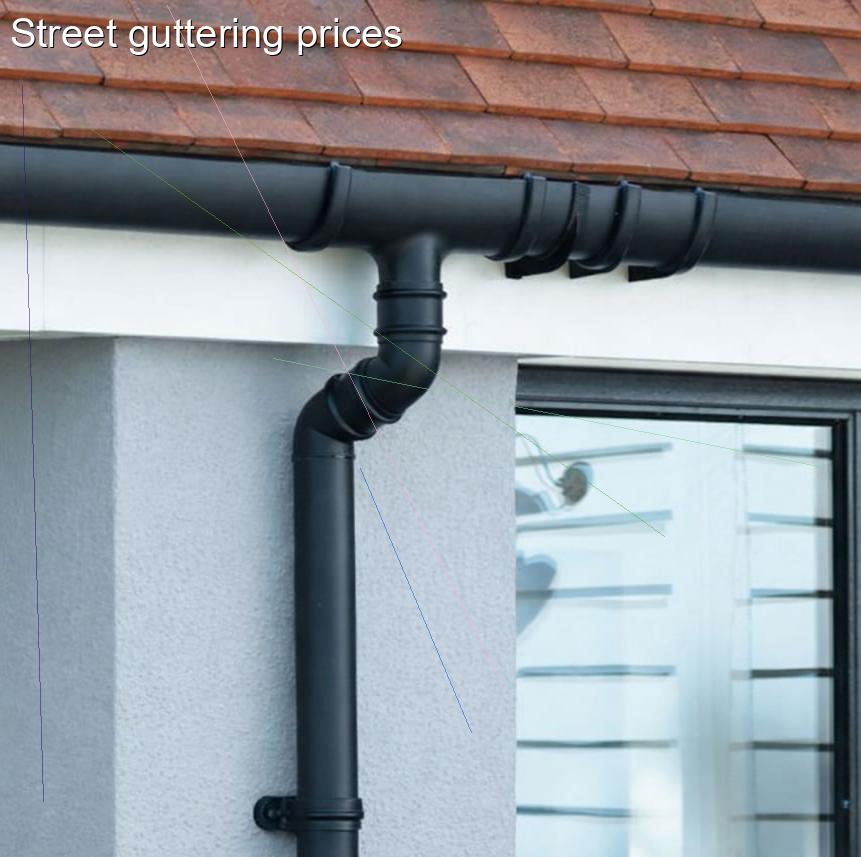 Street guttering prices