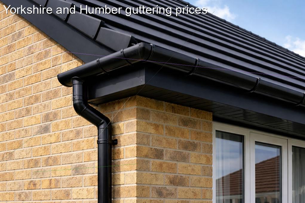 Yorkshire and Humber guttering prices