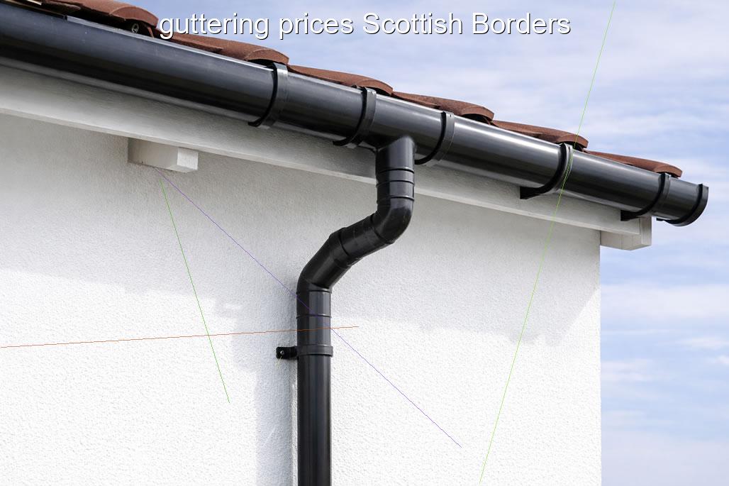 guttering prices Scottish Borders