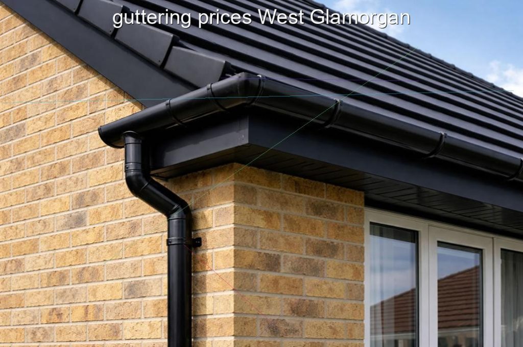 guttering prices West Glamorgan